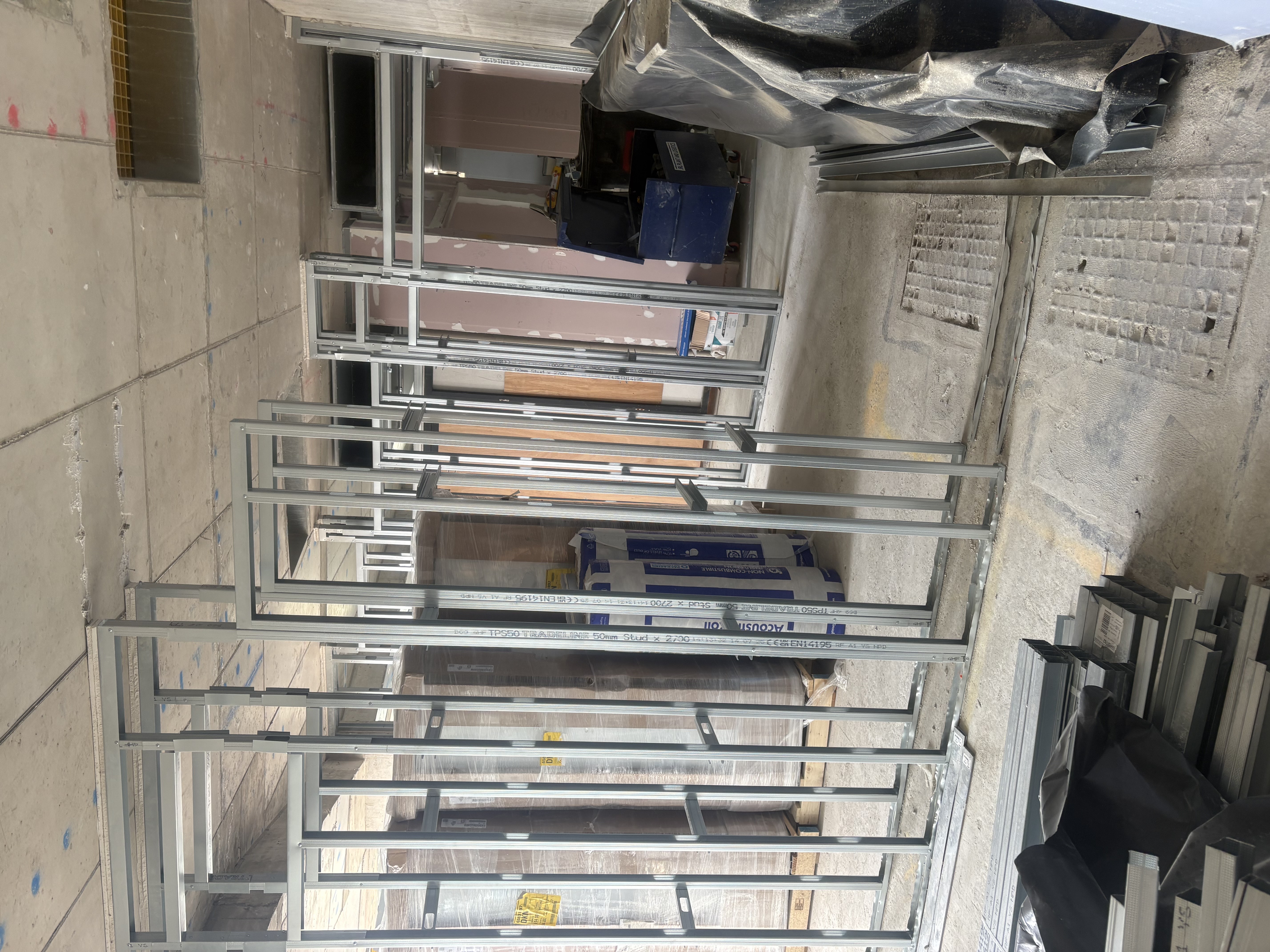 Drylining project illustration